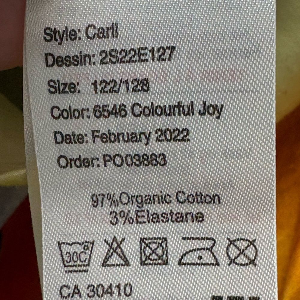 NWT Molo Carli Colourful Joy Dress Size 7/8 - Picture 8 of 9